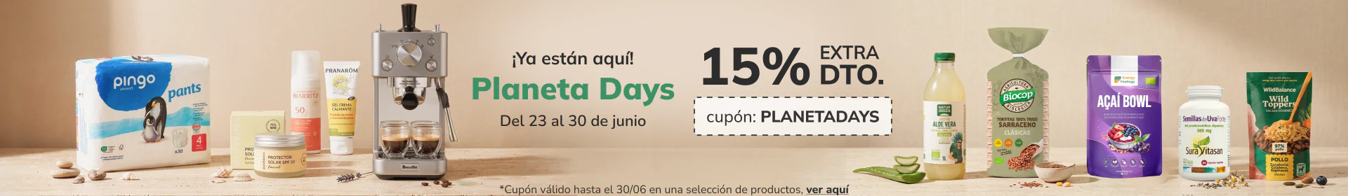 Tu vida sostenible, hoy mismo