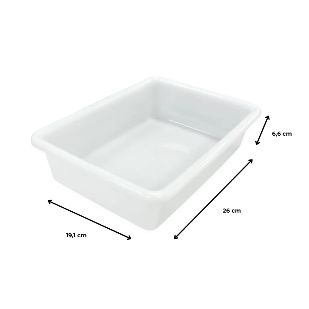 3 Bandejas Resistentes Uso Alimentario Con Tapa: 2,2l Sin Bpa (26,8 X 19,7 X 7 Cm). Cocinas, Restaurantes, Catering - Image 4