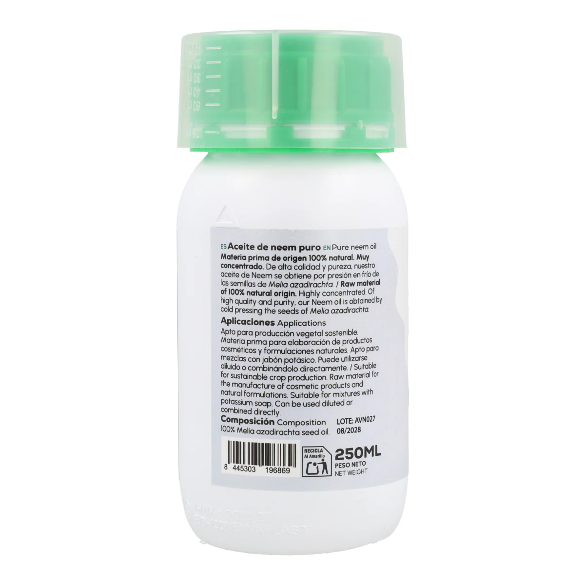 Aceite de Neem 100% Puro y Natural Planeta Huerto 250ml - Image 10