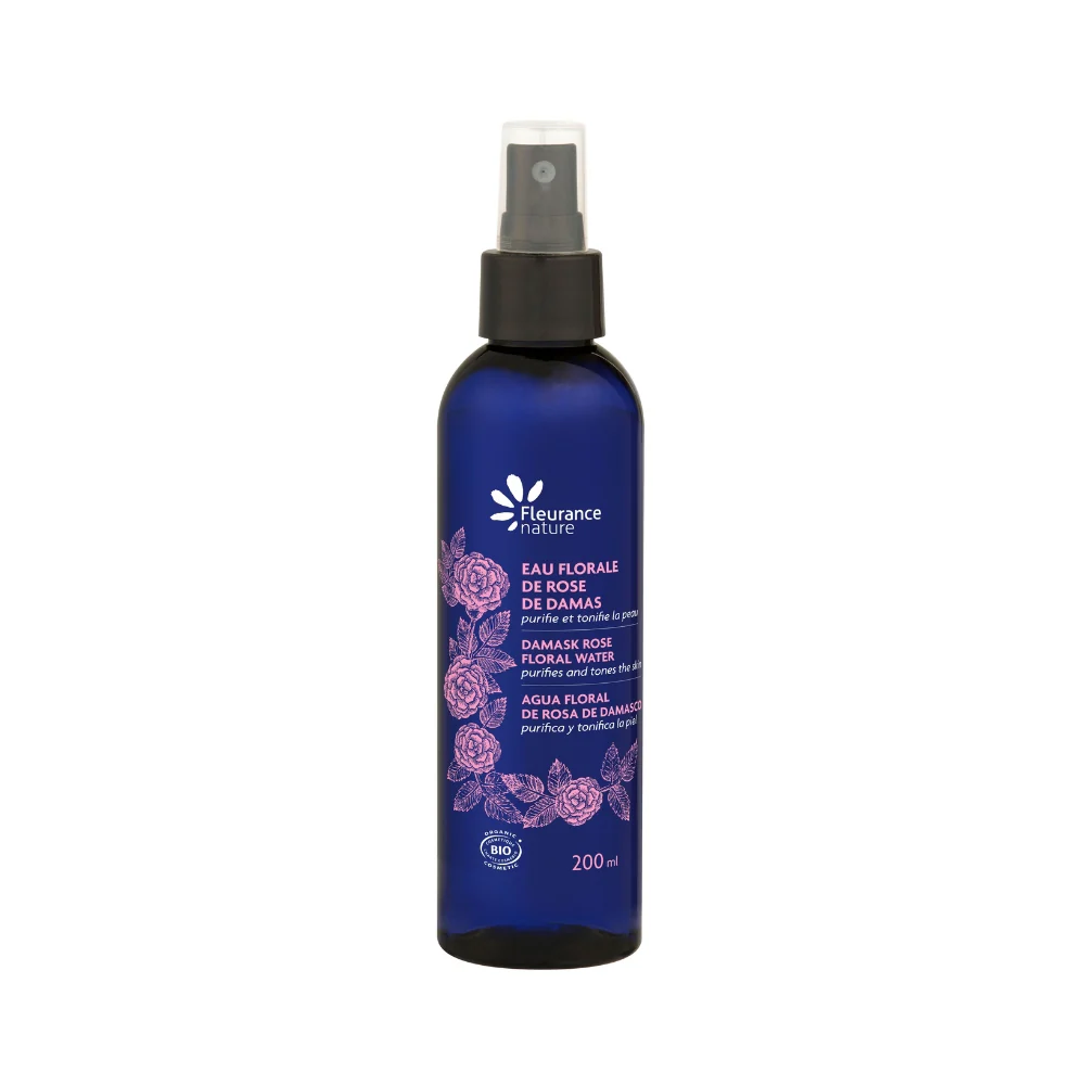 Agua Floral De Rosa De Damasco Eco Fleurance Nature 200ml