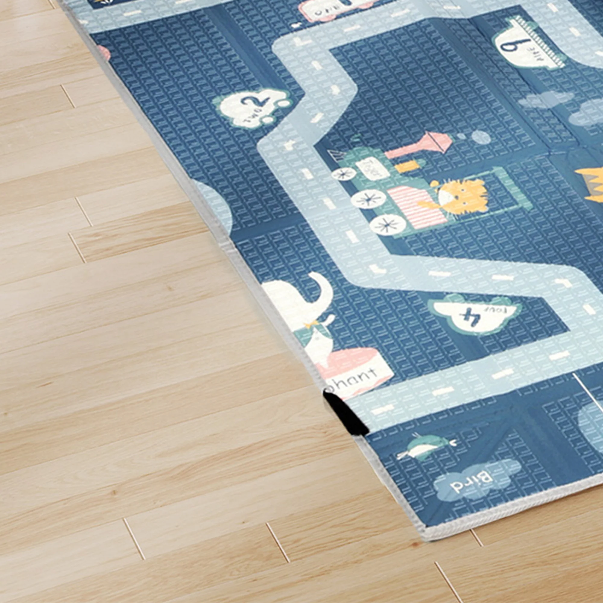 Aiyaplay Alfombra Bebé Acolchada Plegable Reversible Laterales Abatibles - Image 4
