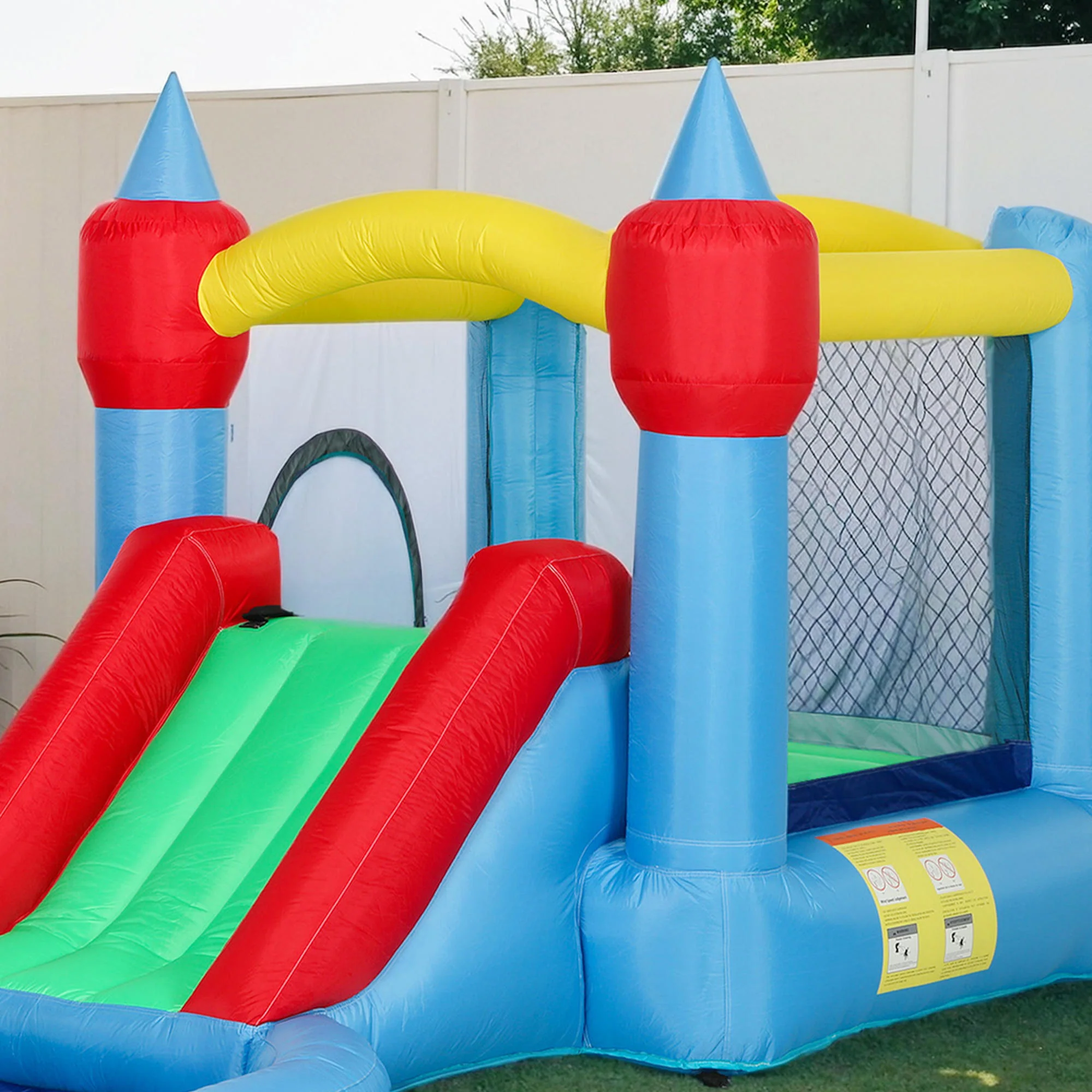 Aiyaplay Castillo Hinchable Con Soplador 4 En 1 415x205x190 Cm - Image 4