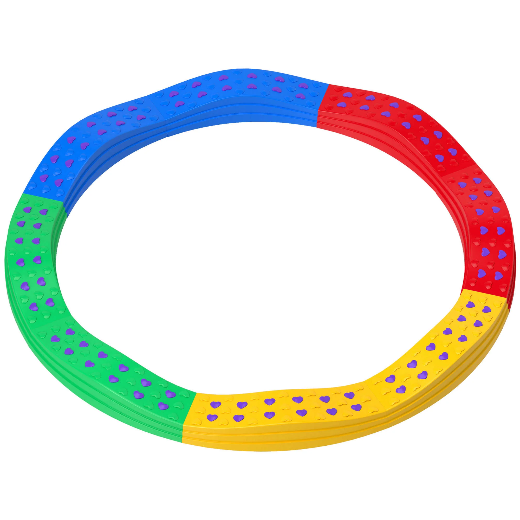 Aiyaplay Vigas De Equilibrio Para Niños De +3 Años De 8 Piezas Multicolor