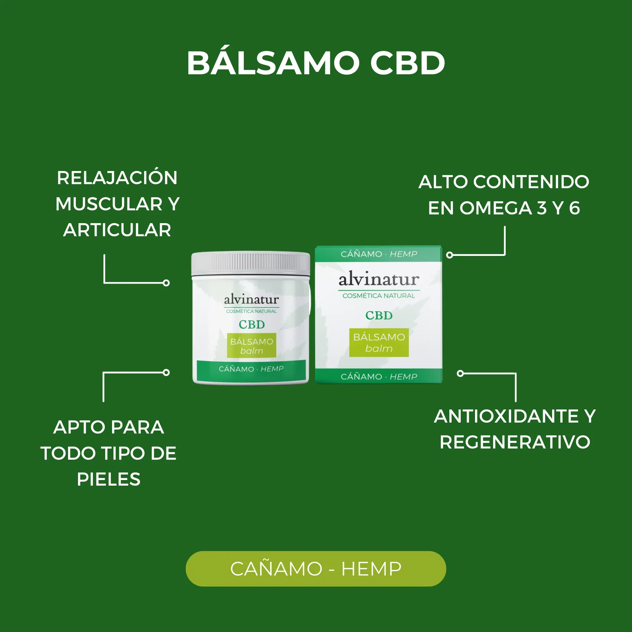 Alvinatur - Bálsamo CBD Menta 100ml, Con Aceites De Cáñamo, Romero, Menta, Oliva, Y Almendras Dulces - Image 5