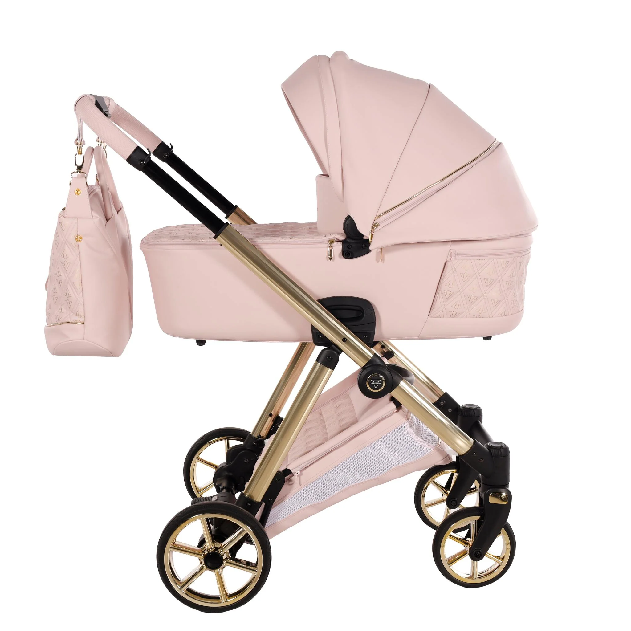 Art Deco Cochecito De Bebé Duo Rosa