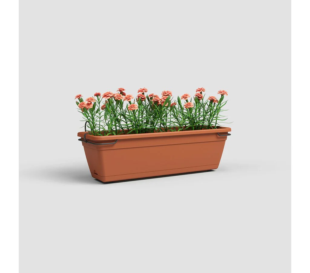Artevasi Kit Venezia Para Balcon Jardinera Terracota 50cm - Image 2
