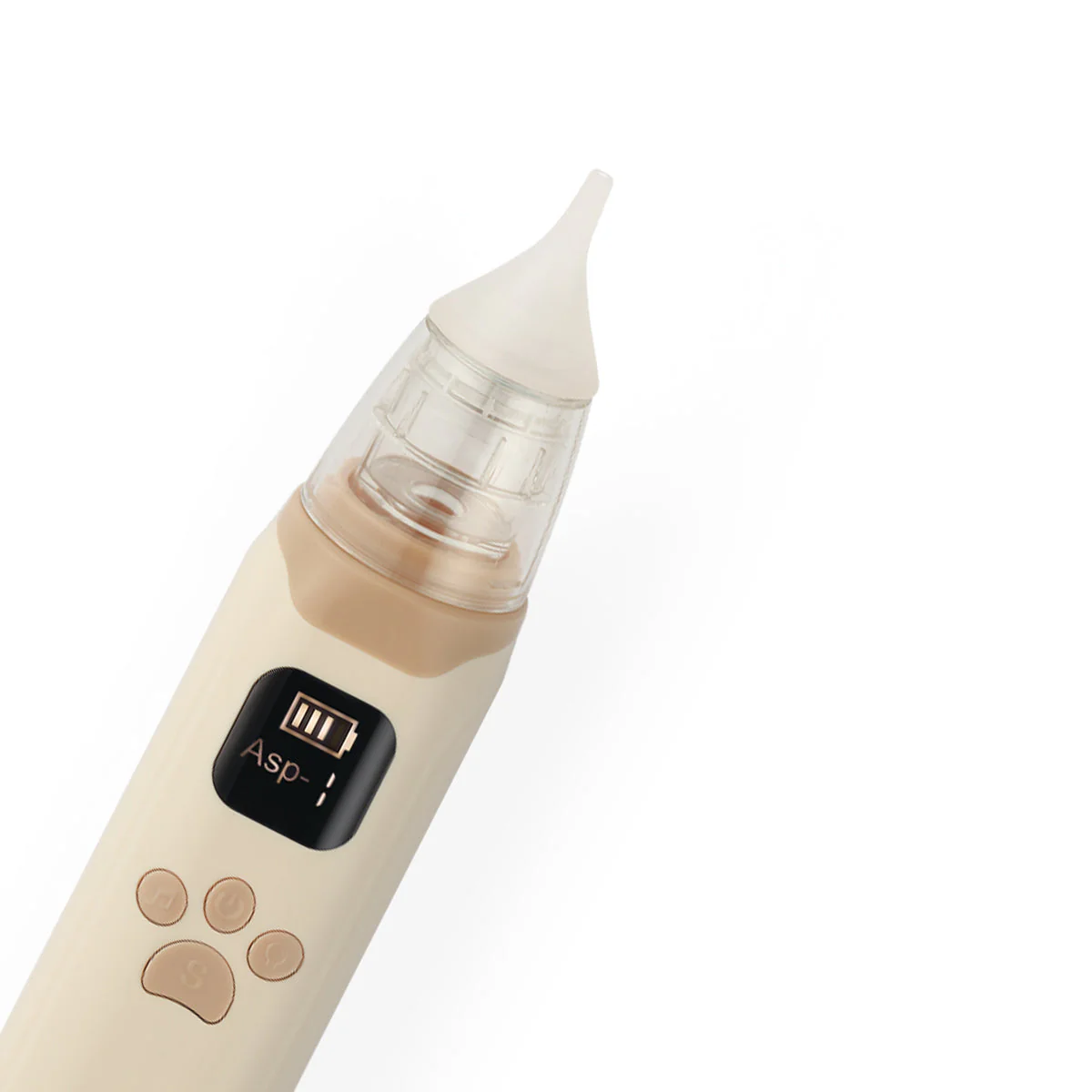 Babyono Aspirador Nasal Eléctrico Ultrasilencioso Beige - Image 3