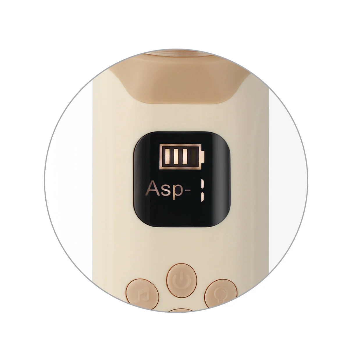 Babyono Aspirador Nasal Eléctrico Ultrasilencioso Beige - Image 4