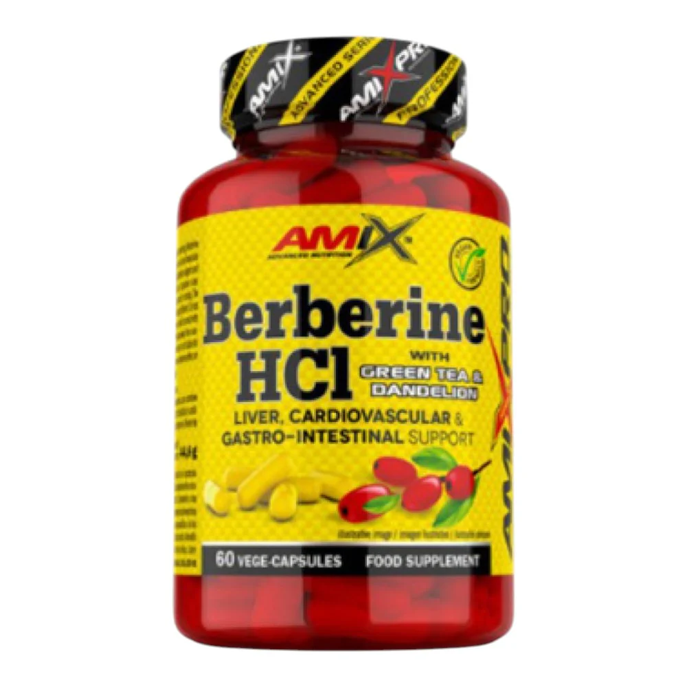 Berberine Hcl 60 Caps