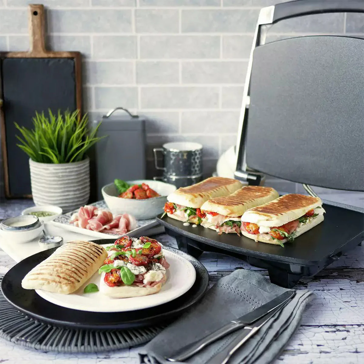 Breville Sandwichera VST026X Panini grande - Image 4