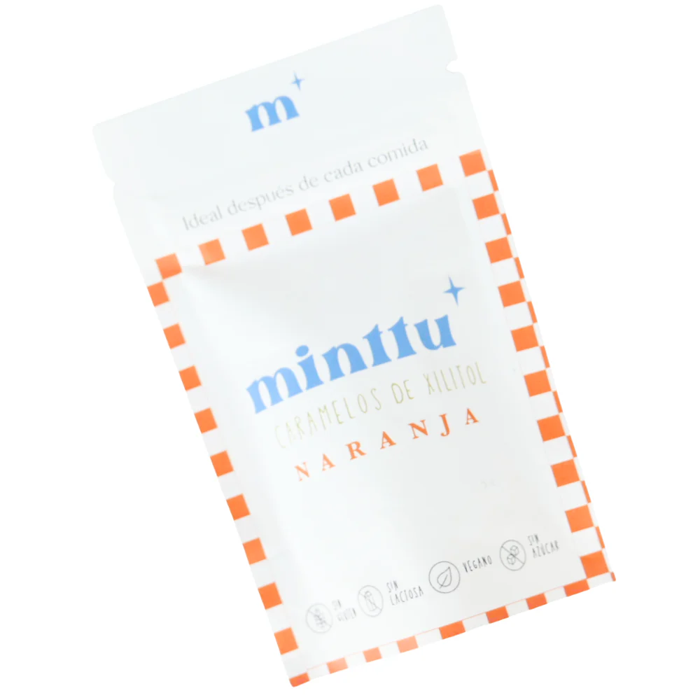 Caramelos 100% De Xilitol Sin Azucár · Naranja 30g - Image 2