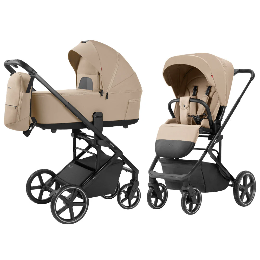 Carrello Alfa Dúo 2 En 1 Cochecito De Bebé Natural Beige