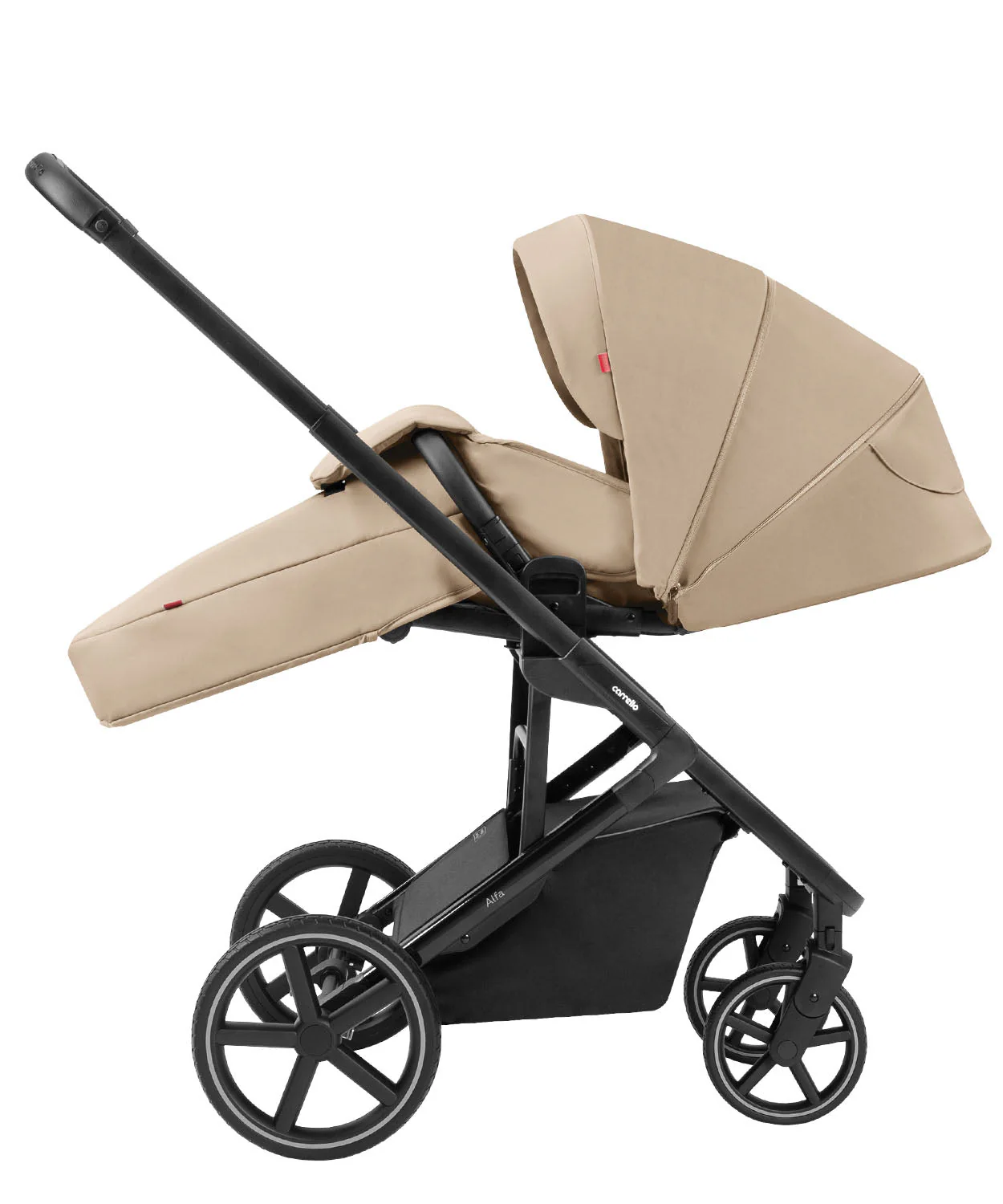 Carrello Alfa Dúo 2 En 1 Cochecito De Bebé Natural Beige - Image 4