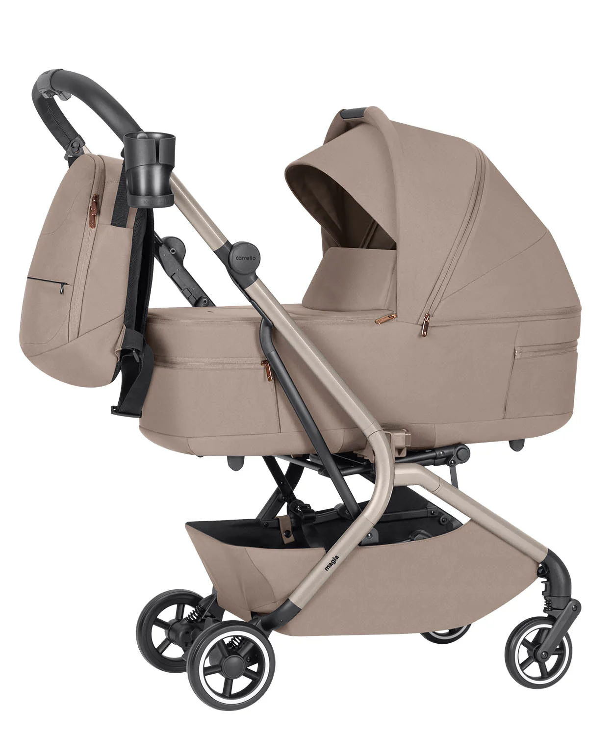 Carrello Carrito De Bebé Magia Dúo 2 En 1 Spice Beige - Image 2