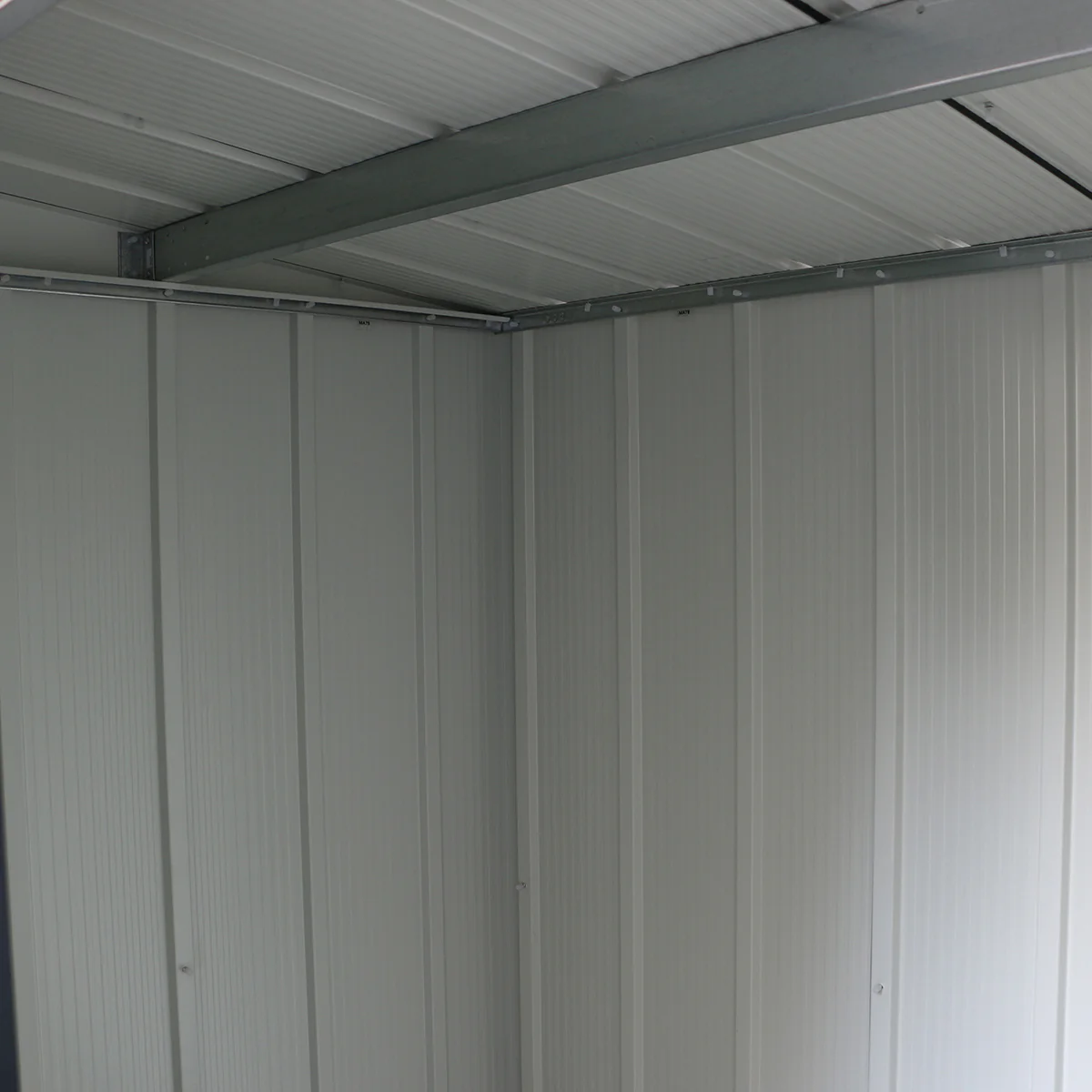 Caseta Jardín Eco Pent Roof 8×4 Metal Gris Antracita - Image 6