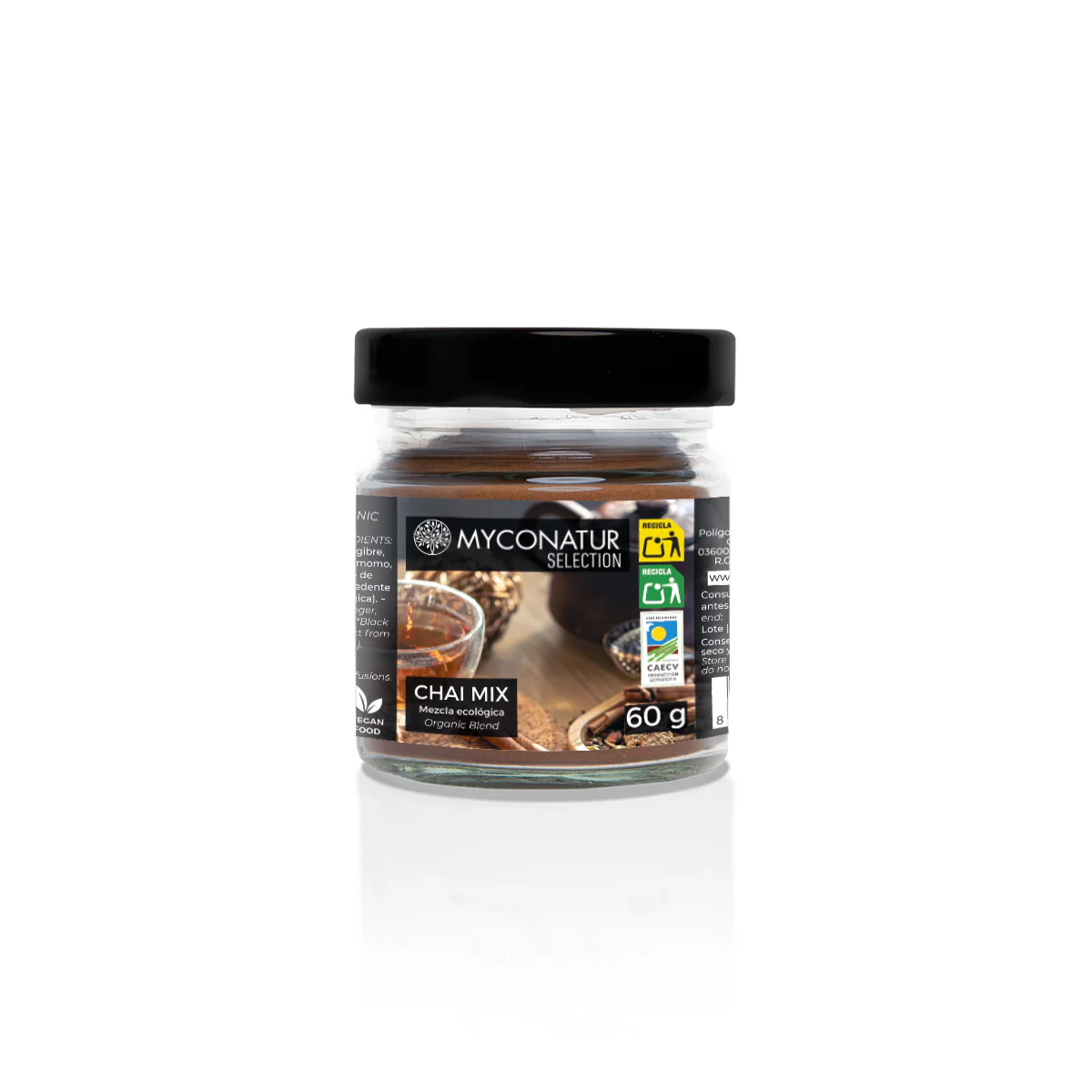 Chai Mix Ecológico En Polvo Myconatur 60g