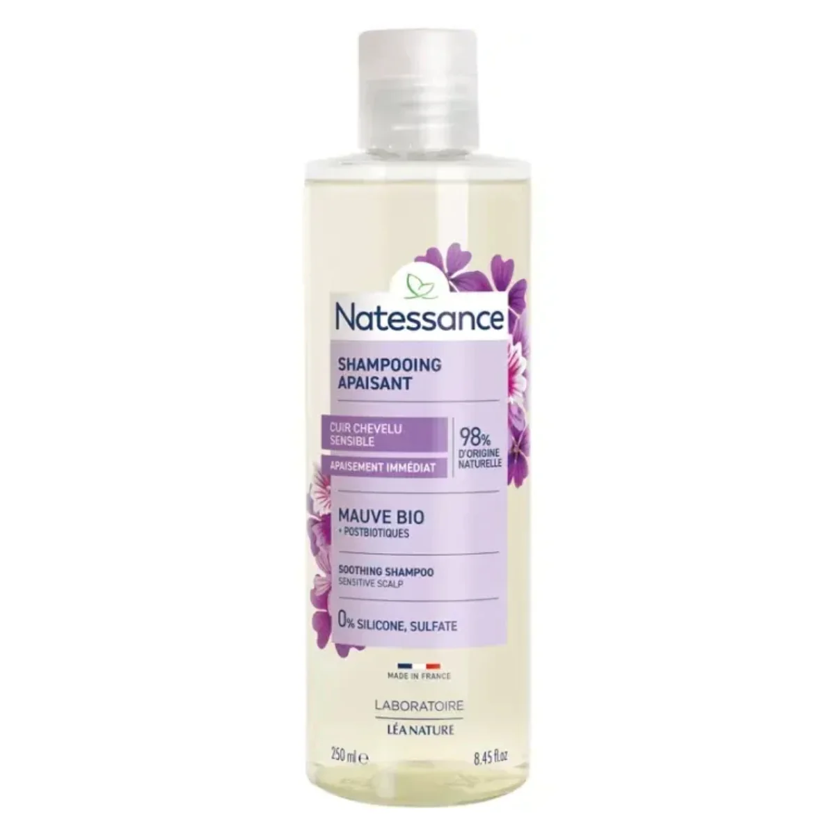 Champú de Malva Calmante Natessance 250 ml
