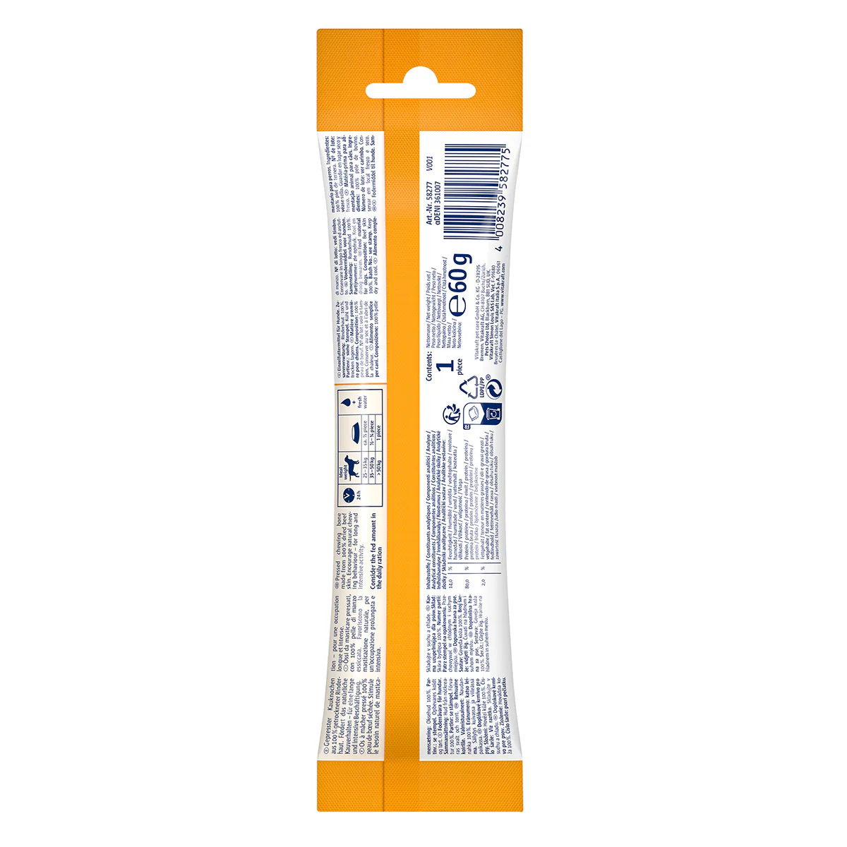 Chews intensos de hueso para perro 14cm 1 pieza Vitakraft - Image 4