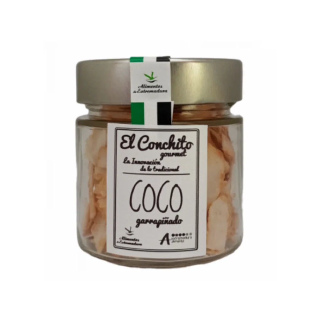 Coco Garrapiñado Tarro De Cristal 70 G