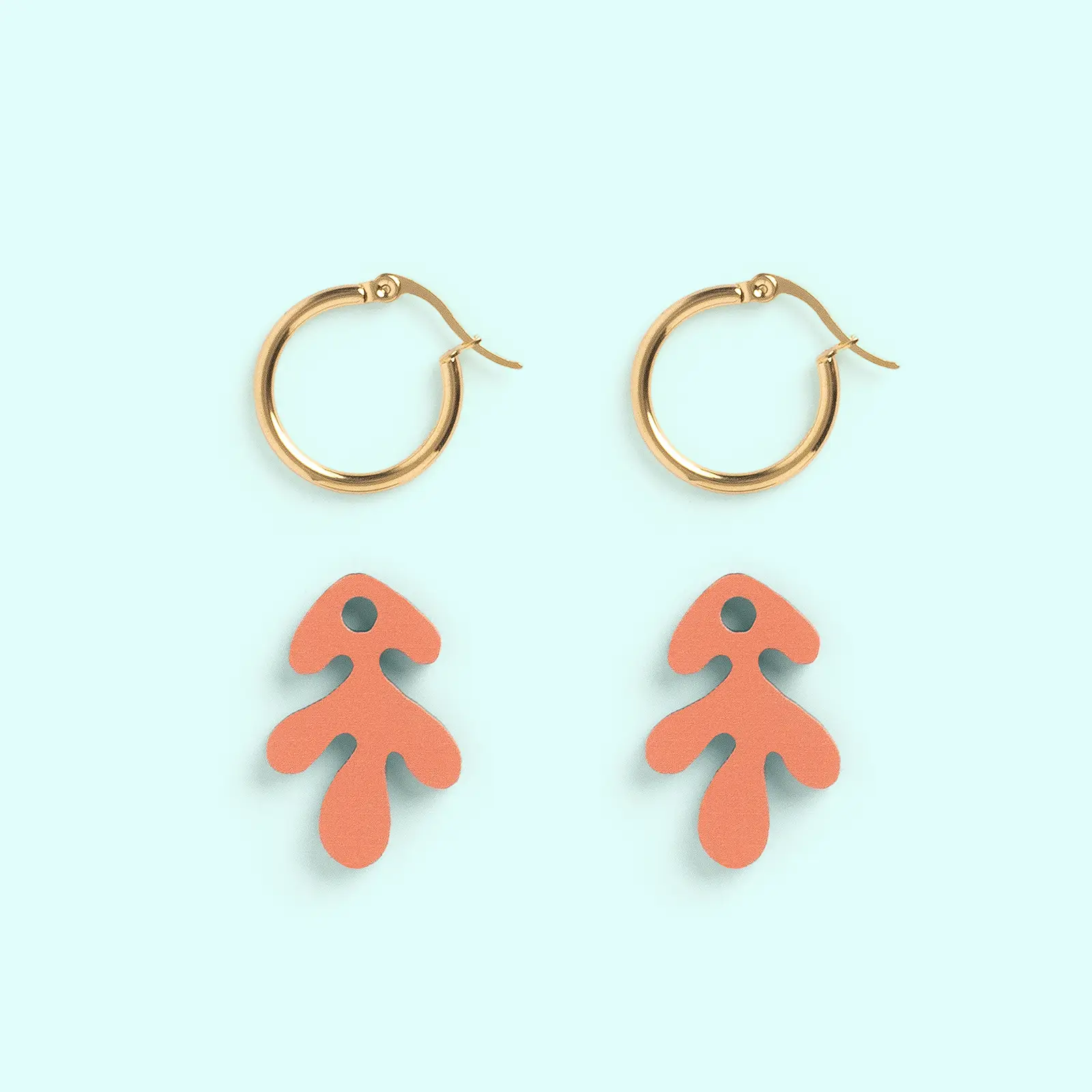 Coral Earrings - Image 3