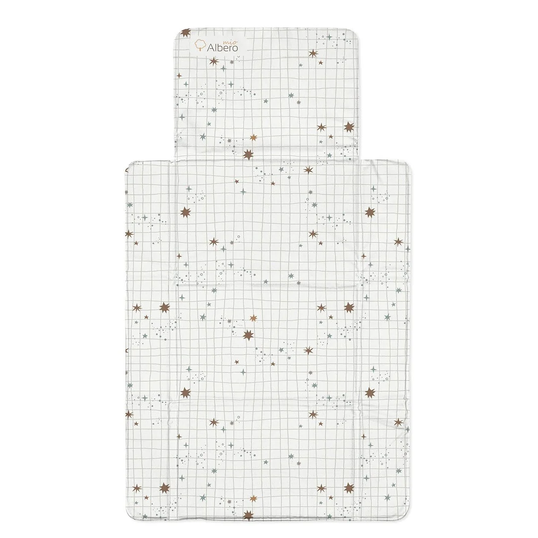 Cotton Color Cambiador Plegable De Viaje Plastificado Stardust