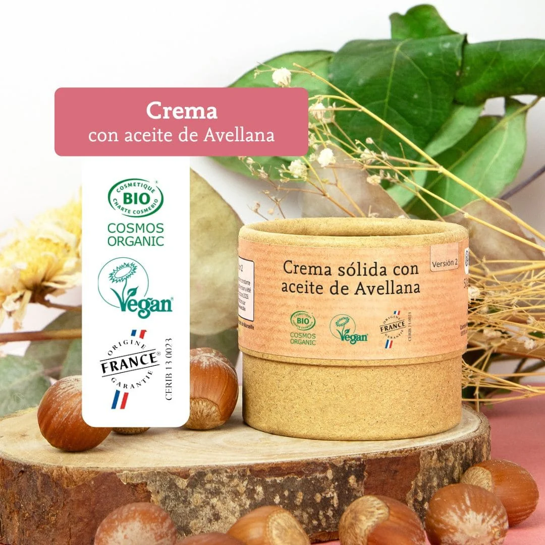 Crema sólida con aceite de avellanas Comme Avant 50 g - Image 5