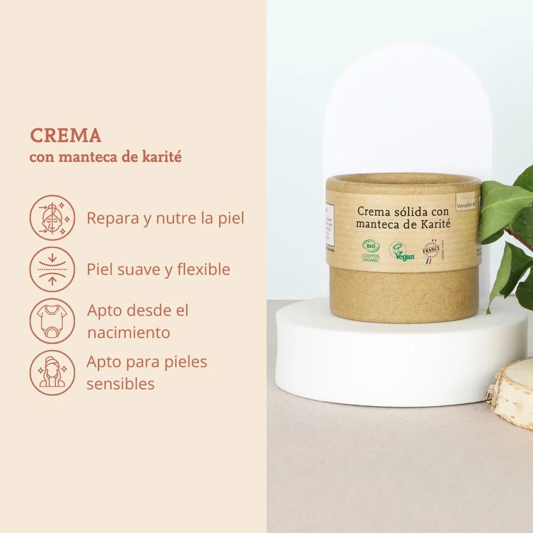 Crema sólida con manteca de karité Comme Avant 50 g - Image 3