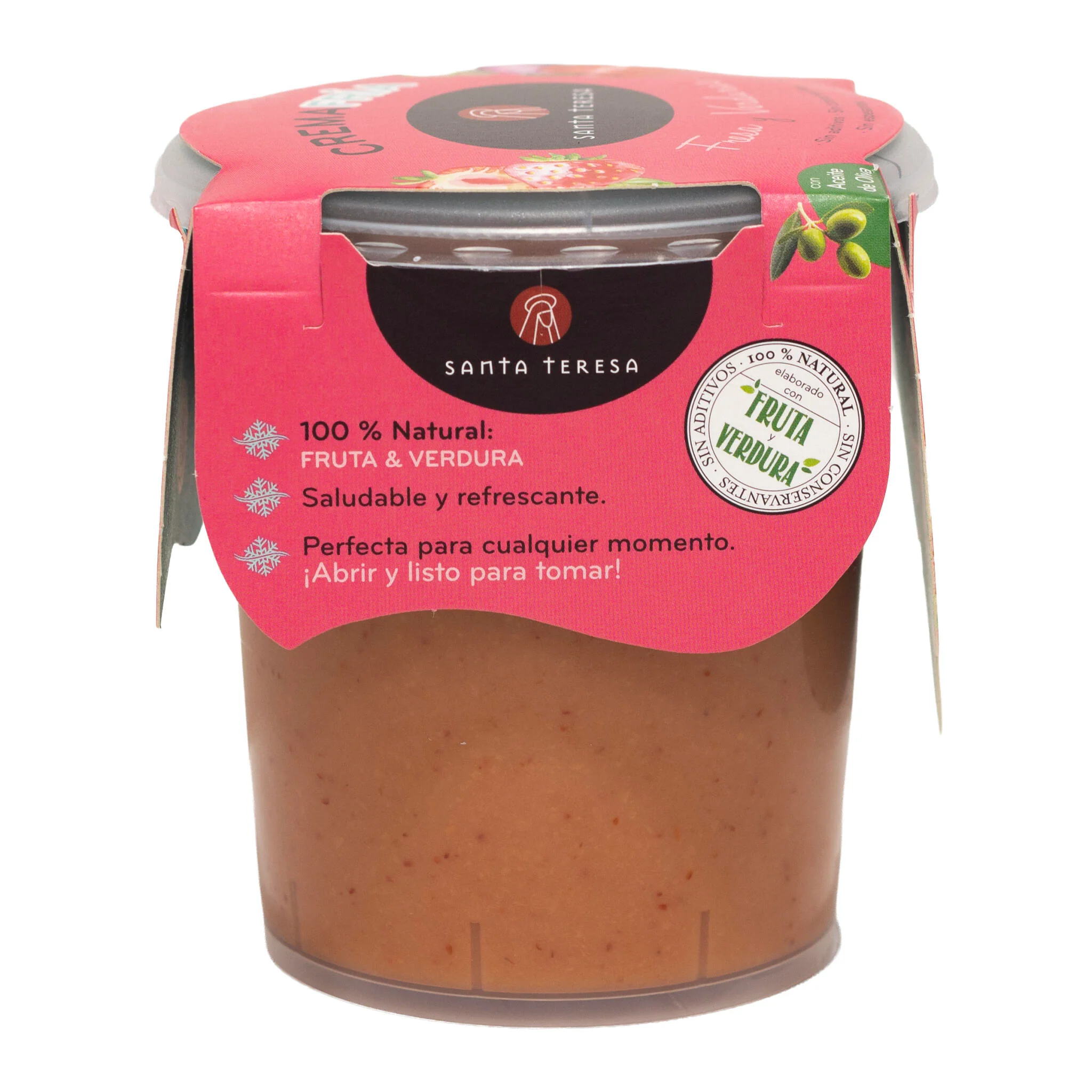 Cremafría De Fresa Y Verduras. Una Combinación Perfecta De Verduras Y Frutas Para Tomar En Frío. 400g - Image 4