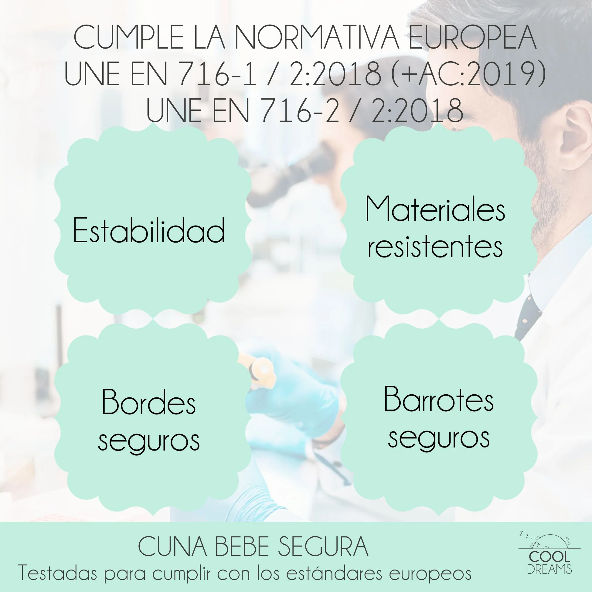 Cuna Colecho De Bebé Indi Estilo Nórdico Infantil 120x60cm Con Colecho, Colchón Morfeo, 4 Ruedas Y Sábanas De Algodón - Image 6