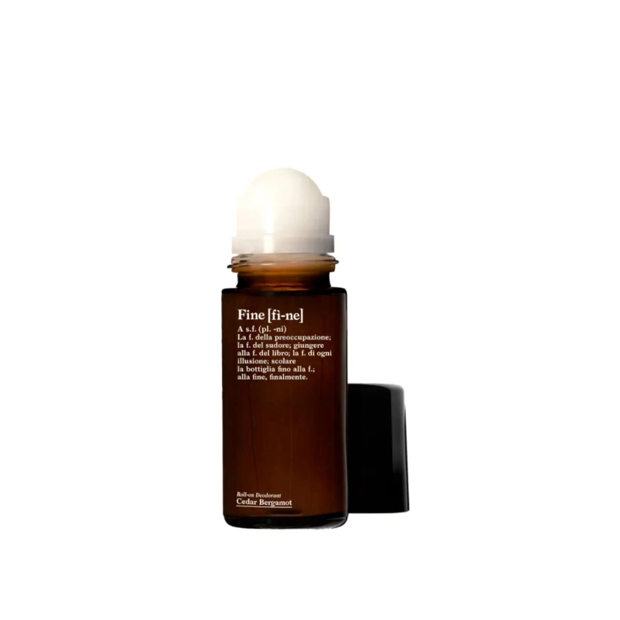 Desodorante Líquido En Roll-on De Vetiver Y Geranio