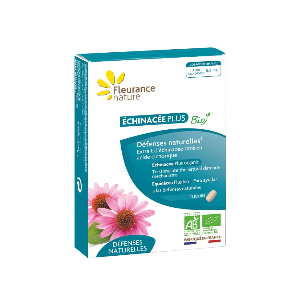 Echinacea Plus Eco Fleurance Nature 15 Comprimidos