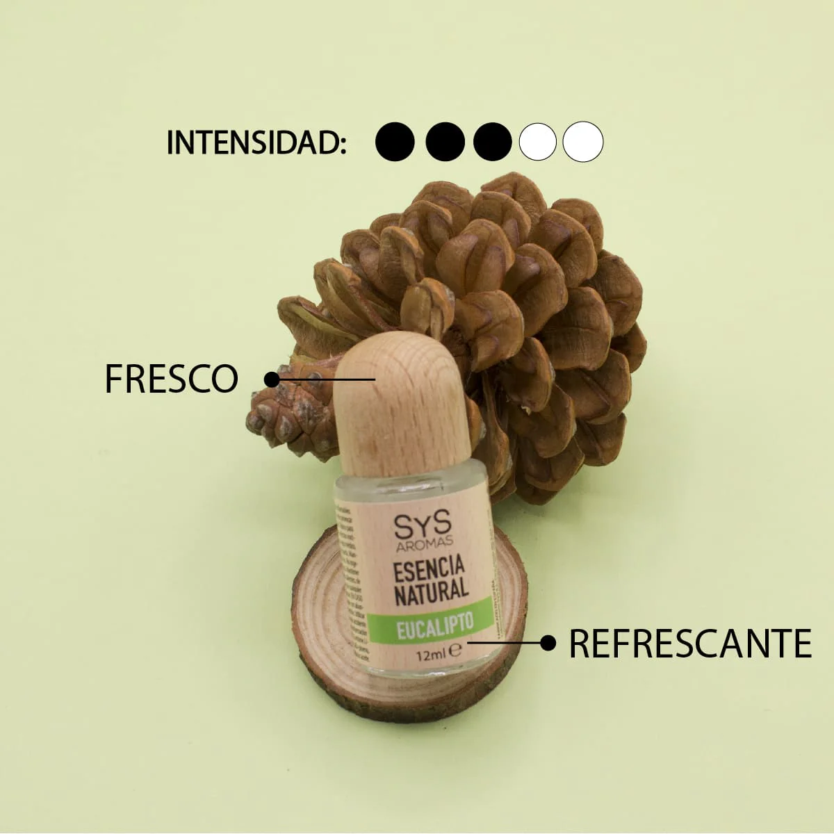 Esencia Natural Eucalipto 12 Ml Sys Aromas | Aroma Fresco Balsámico | Difusores Y Aromaterapia - Image 3