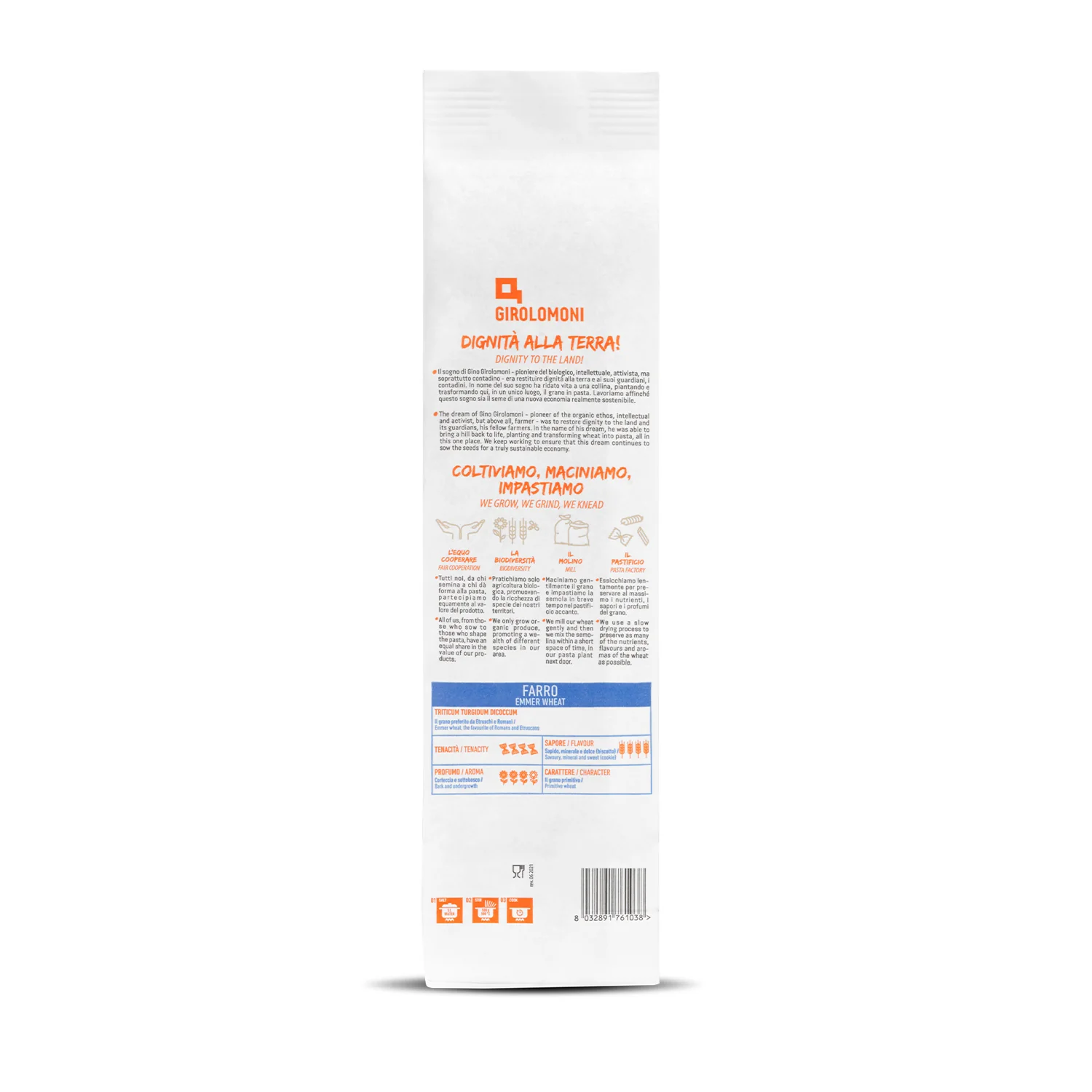 Espagueti espelta bio Girolomoni 500g - Image 2