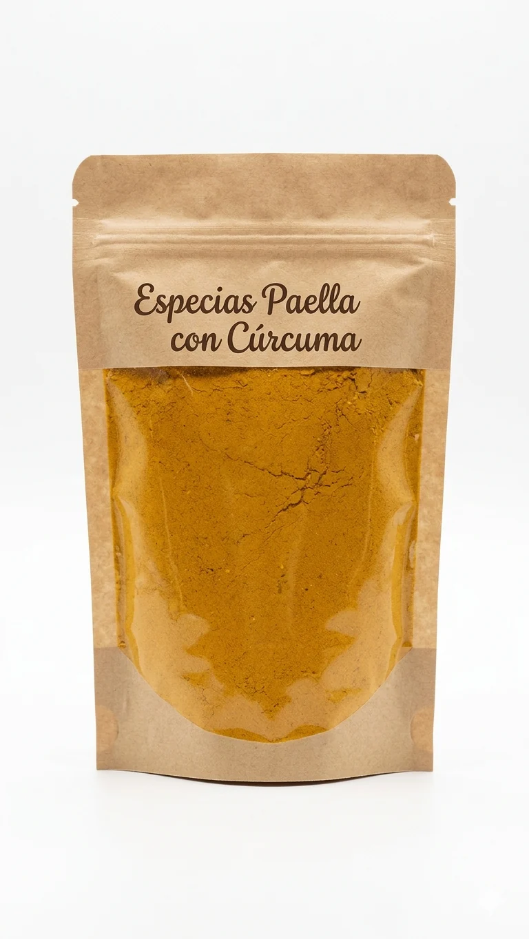 Especias Paella Con Cúrcuma 80 G