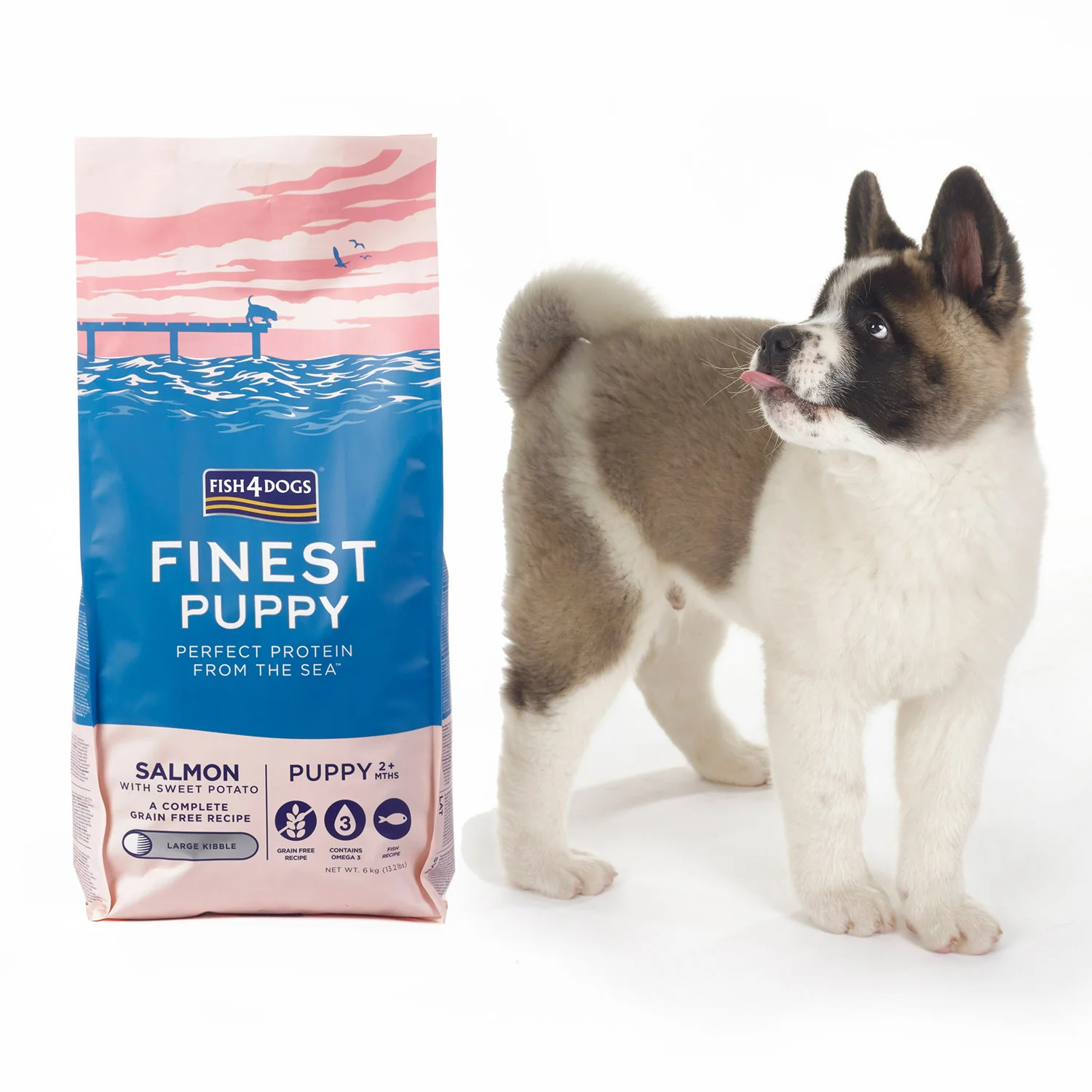 Fish4dogs Pienso Para Cachorro Sin Cereales – Salmón Y Boniato 6 Kg - Image 5