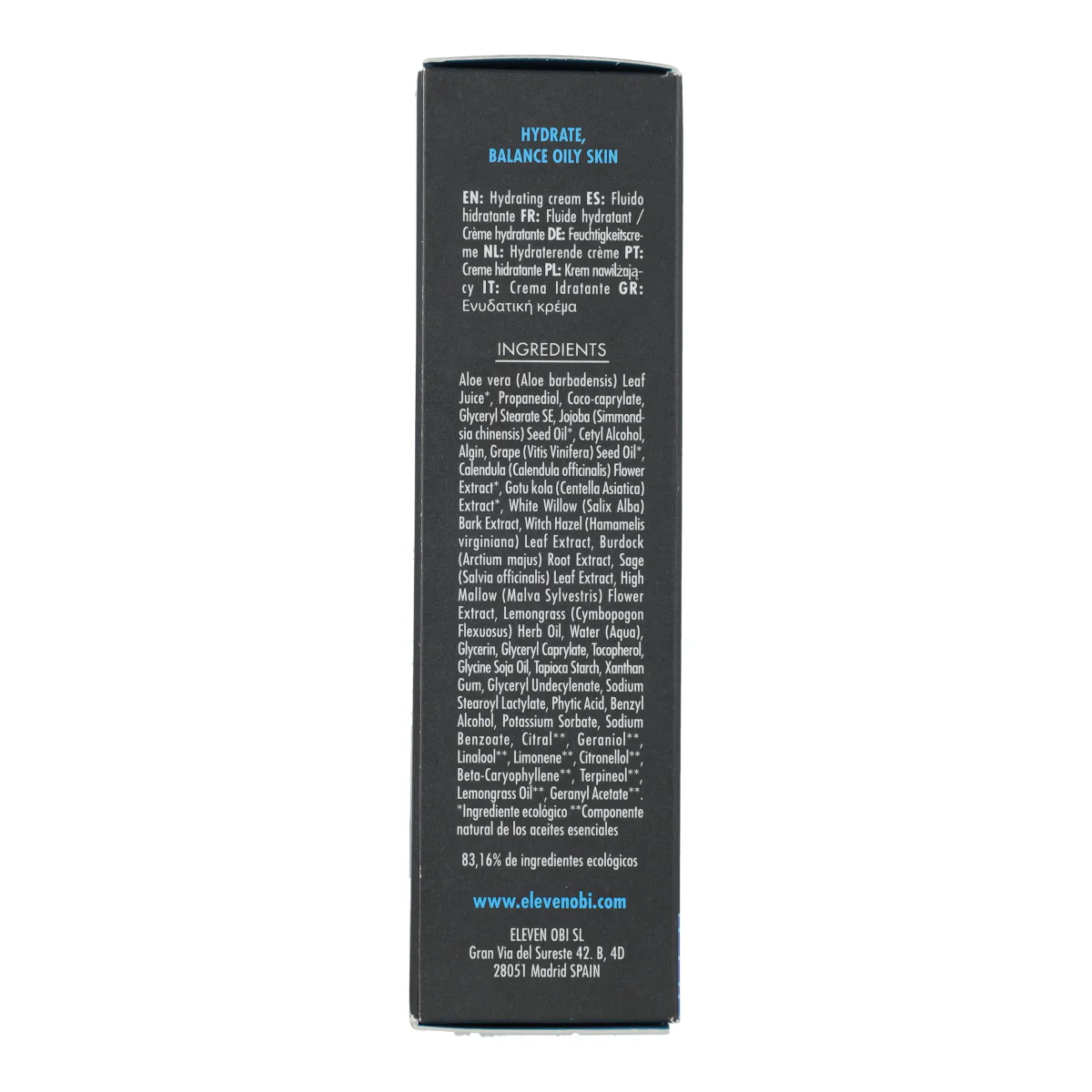 Fluido hidratante Waterplenish Hydrating ELEVEN OBI 50 ml - Image 4