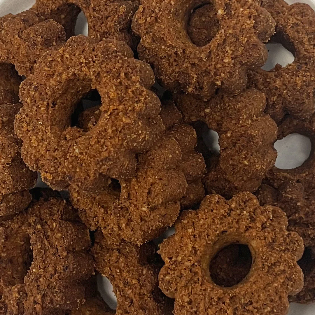 Galletas De Avellanas Y Harina De Garbanzos Sin Gluten Ecológicas 200g Veganas - Image 2
