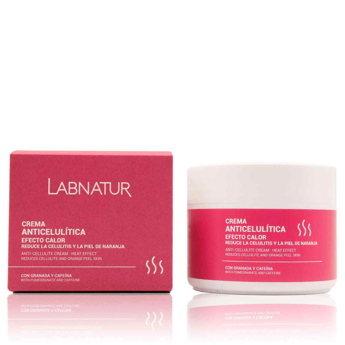 Gel Crema Anticelulítico Calor Labnatur 300 ml | Efecto Calor | Cuidado Corporal | Firmeza