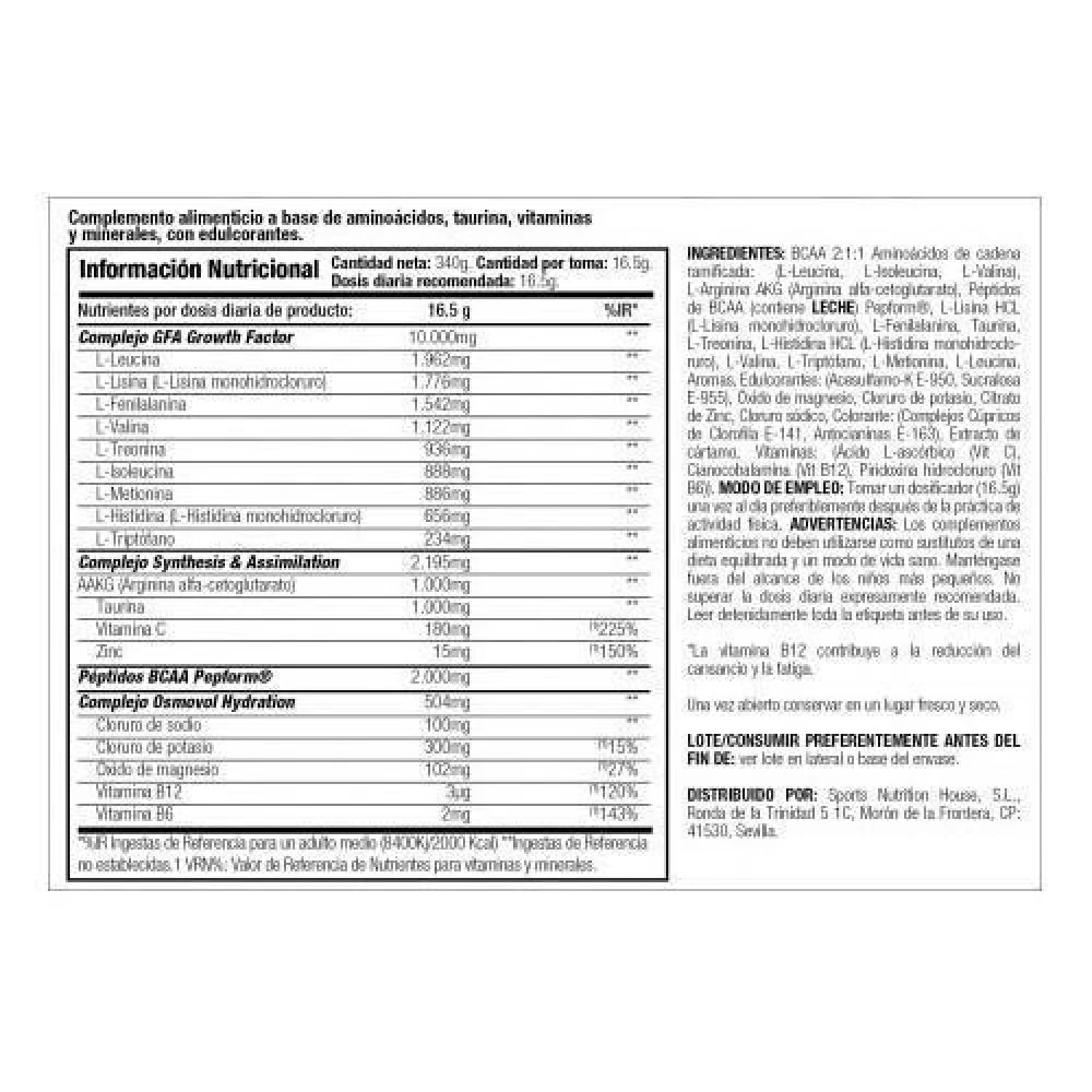 Gfa Growth Factor 340 Gr Naranja - Image 2