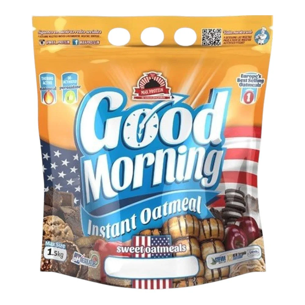 Good Morning Instant Oatmeal 1.5 Kg Crema De Cacahuete