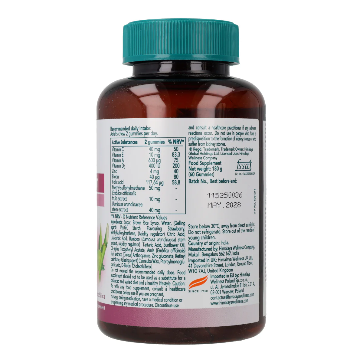 Gummies Salud capilar Himalaya 60 cápsulas - Image 3