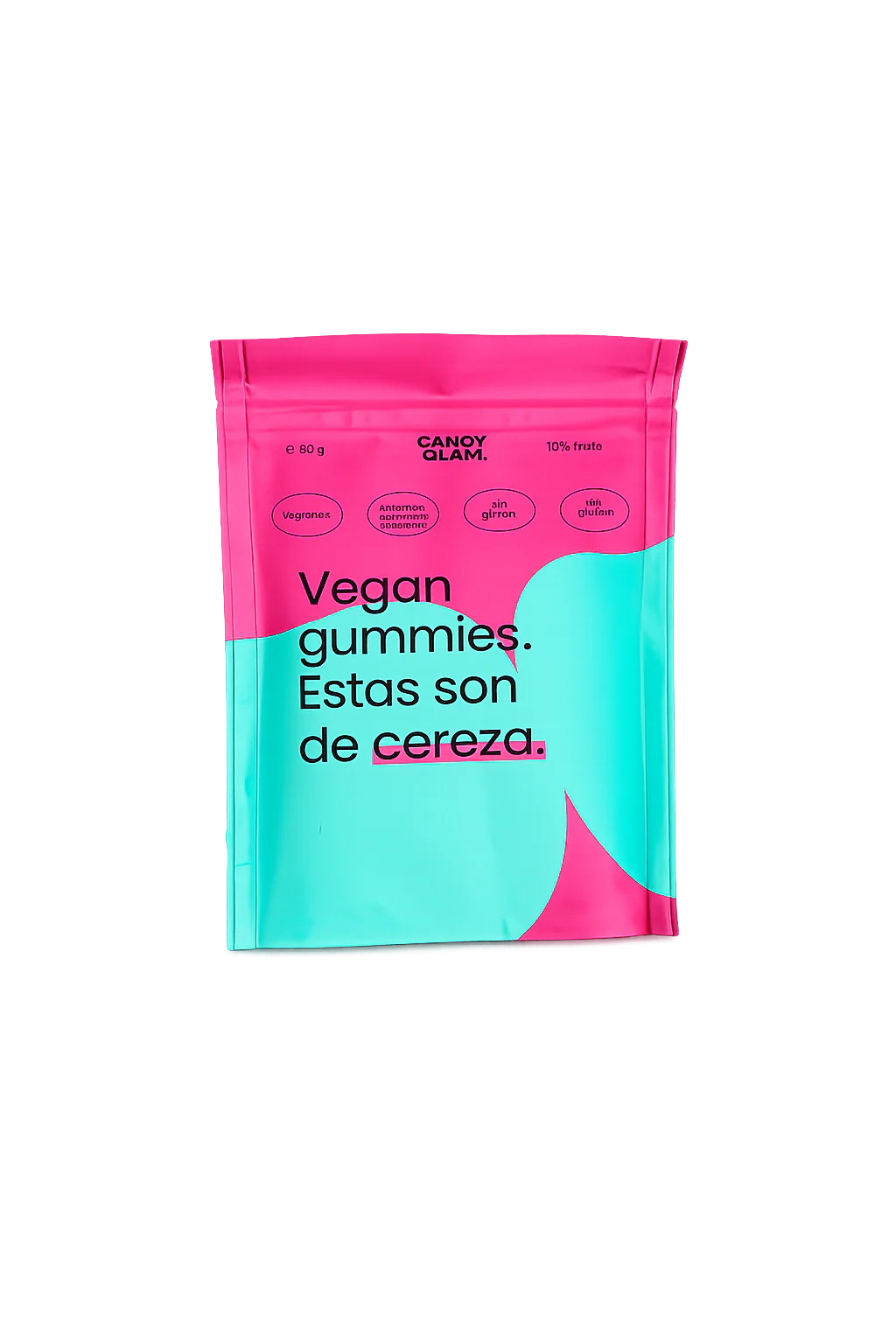 Gummies Veganas Sabor Cereza Pack 14 Bolsas - Snack Dulce Natural Sin Gluten - Image 2