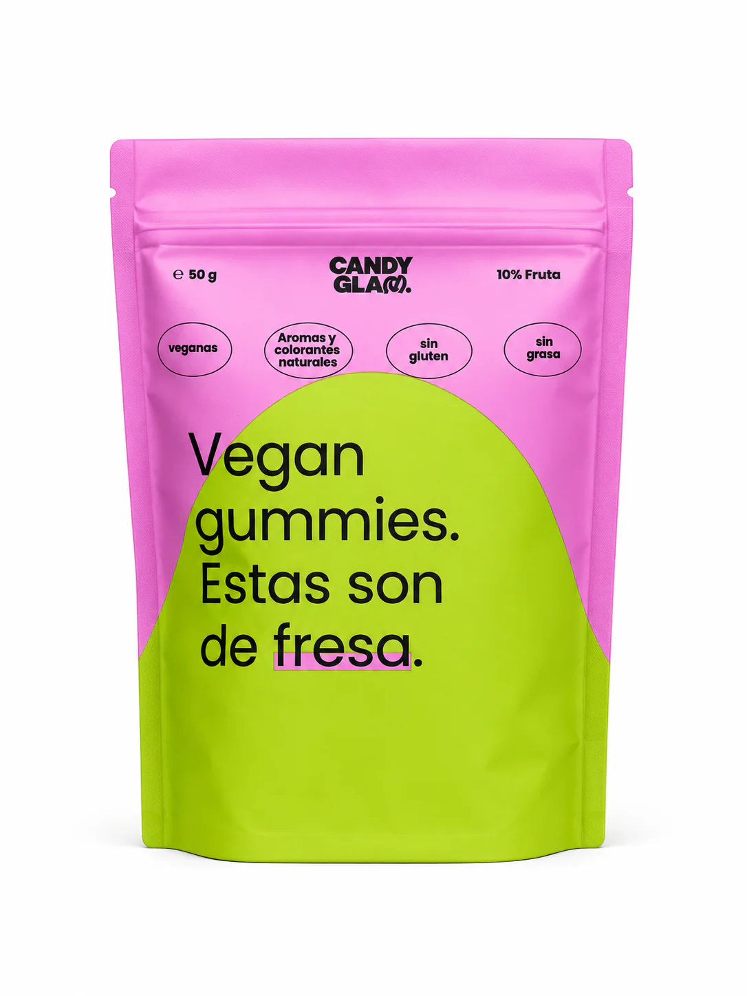 Gummies Veganas Sabor Fresa Pack 14 Bolsas - Snack Dulce Natural Sin Gluten - Image 2