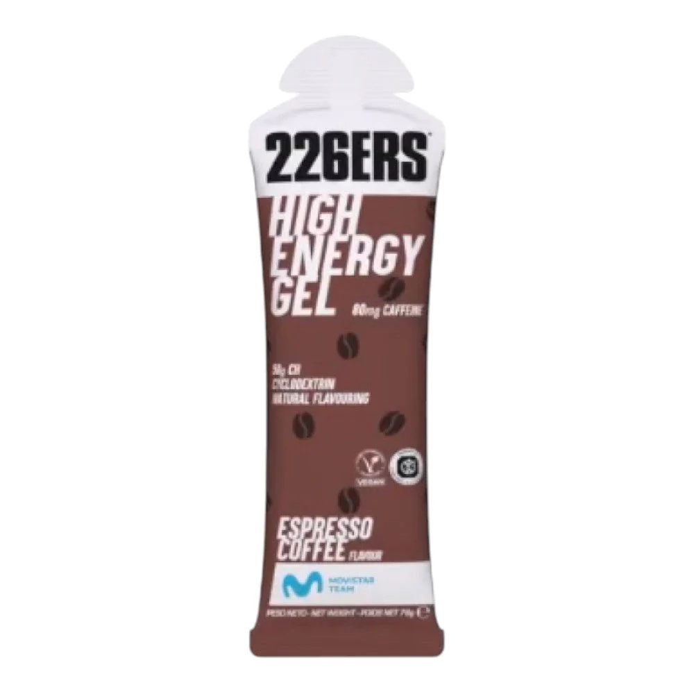 High Energy Gel Caffeine 76 Gr Expresso Coffee