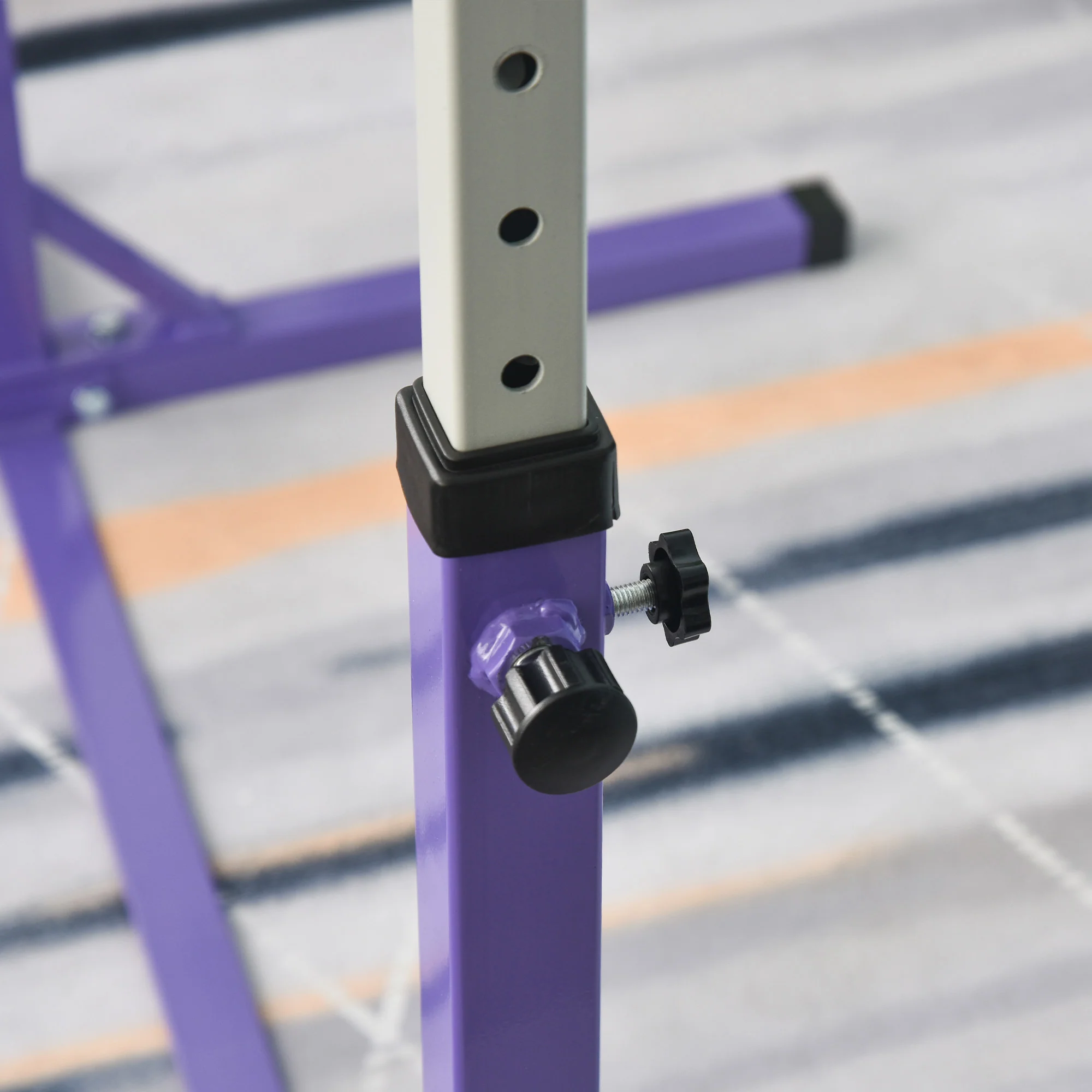 Homcom Barra De Gimnasia Para Niños De +3 Años Con Altura Ajustable 92-150 Cm - Image 4