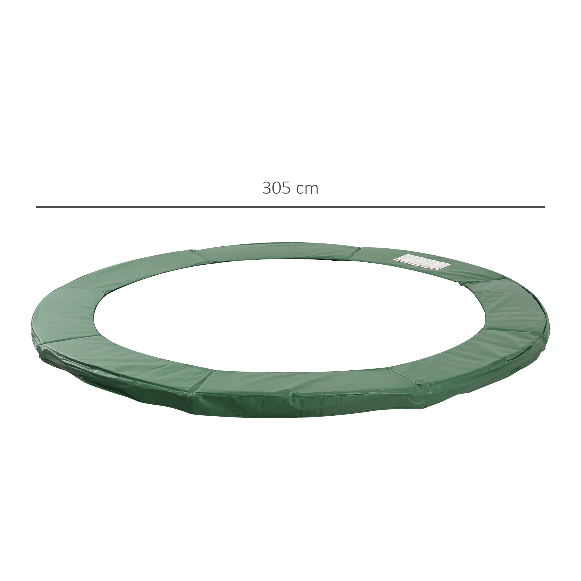 Homcom Cubierta Protectora Para Borde De Cama Elástica Trampolín Medidas - Image 3