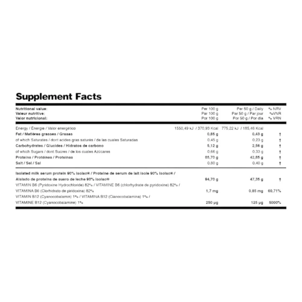 Iso-100 100% Whey Isolated Carbery 1.8 Kg - Image 2