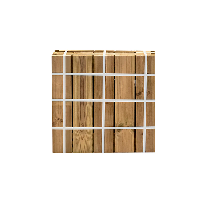 Jardinera De Madera Para Exterior Atrium Hortalia 50x50x50 Cm - Image 4