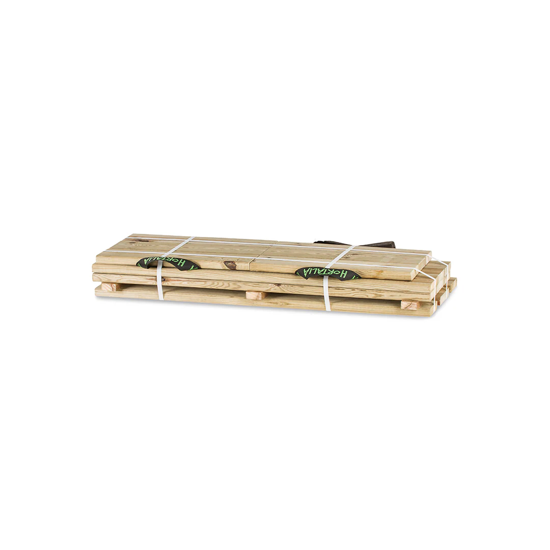 Jardinera De Madera Para Exterior Ghio KD Hortalia 90x40x30 Cm - Image 5