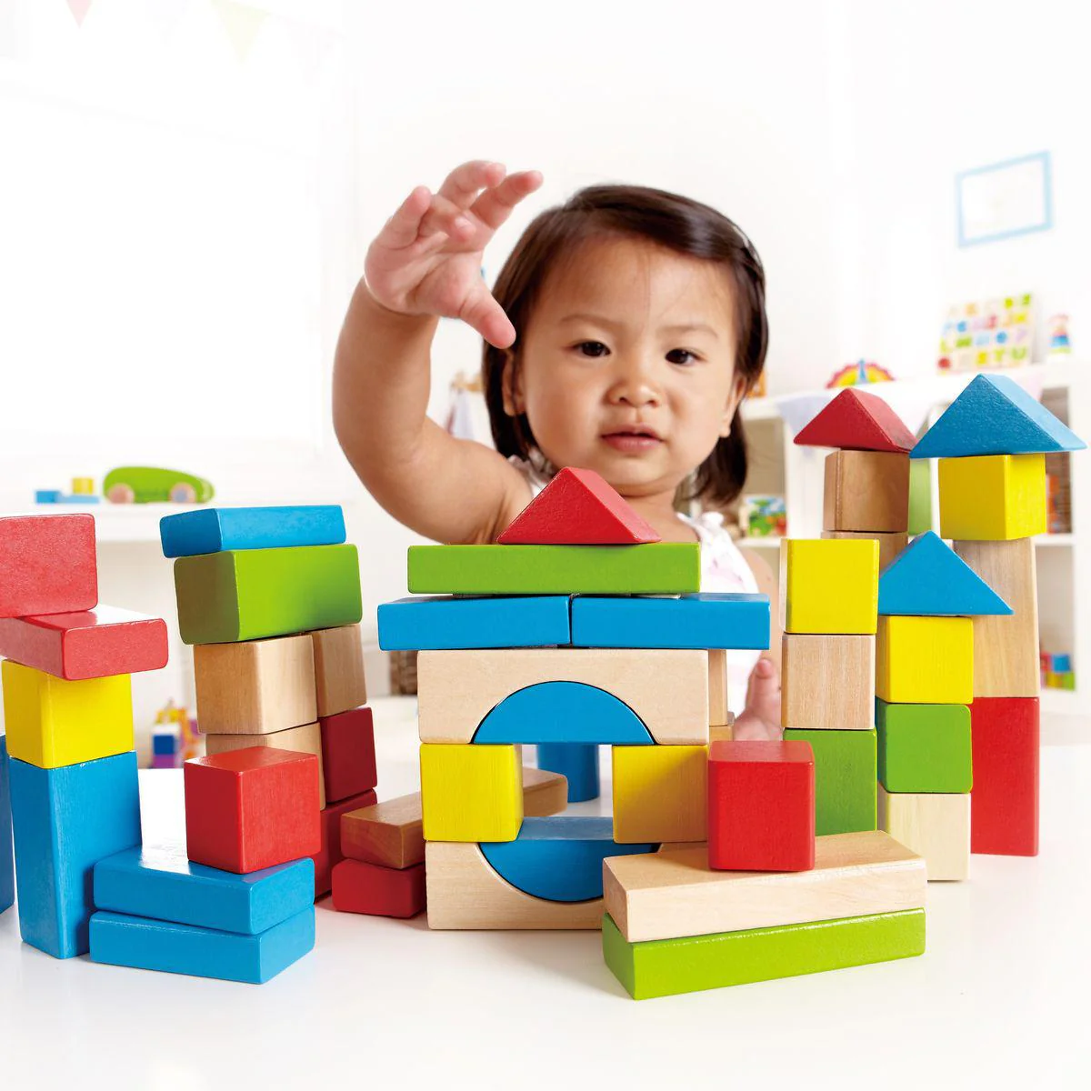 Juego Construction Maple Blocks Hape - Image 3